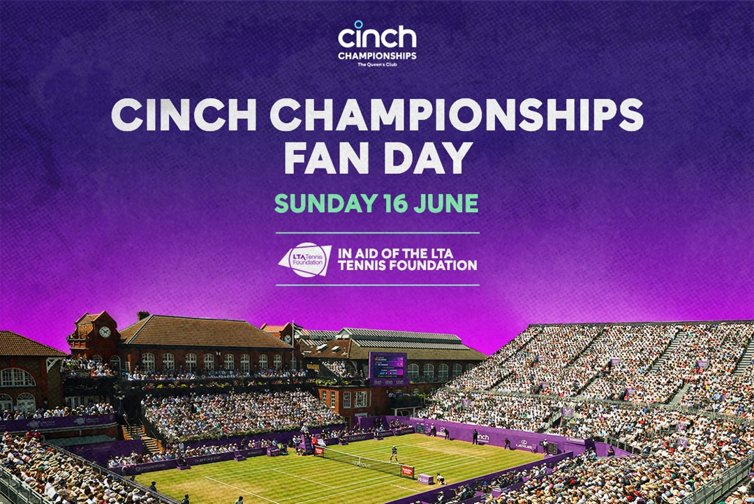 cinch Championships Fan Day announcement graphic