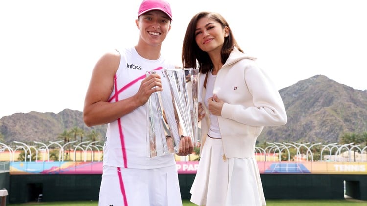 Film star Zendaya chats her new love for tennis ahead of 'Challengers' release
