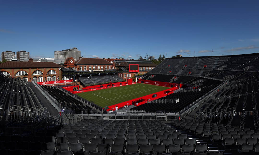 HSBC Championships Queens' Club seating