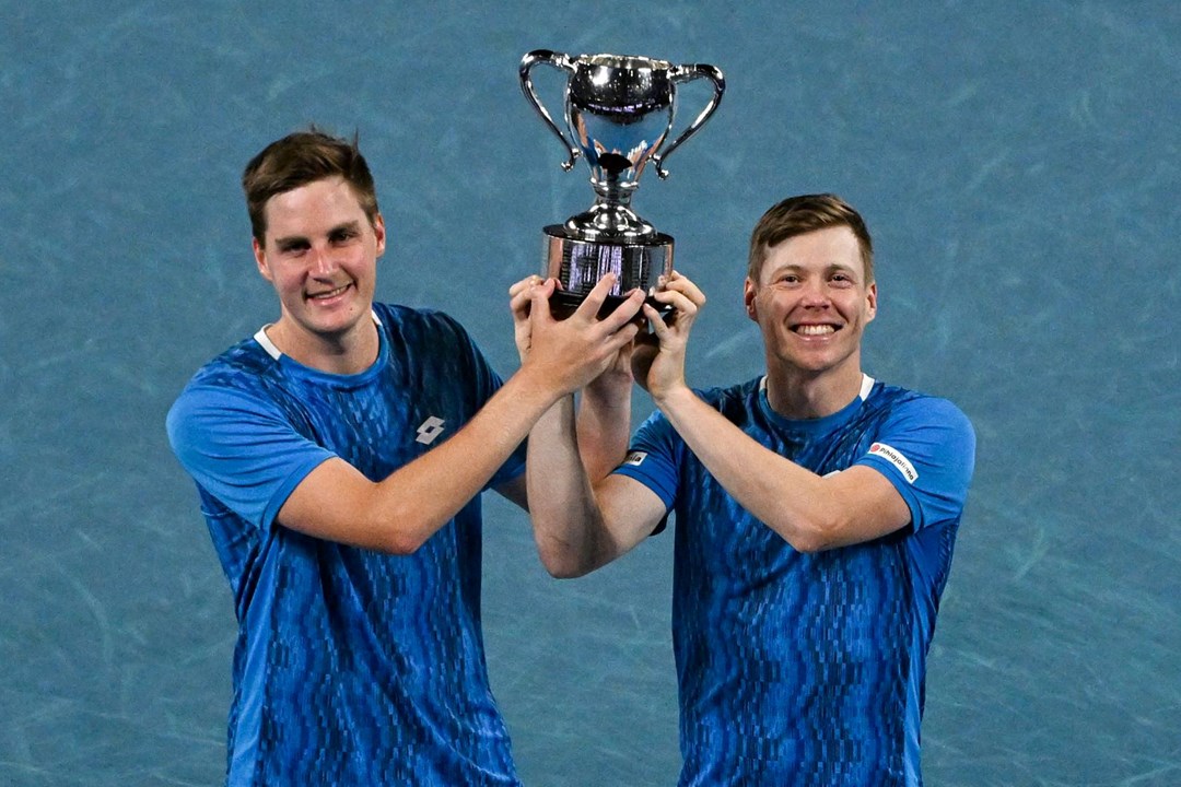 Henry Patten and Harri Heliovaara lift the 2025 Australian Open men's doubles title