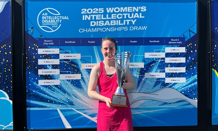 Anna McBride & Fabrice Higgins amongst title winners at the AO25 Intellectual Disability Championships