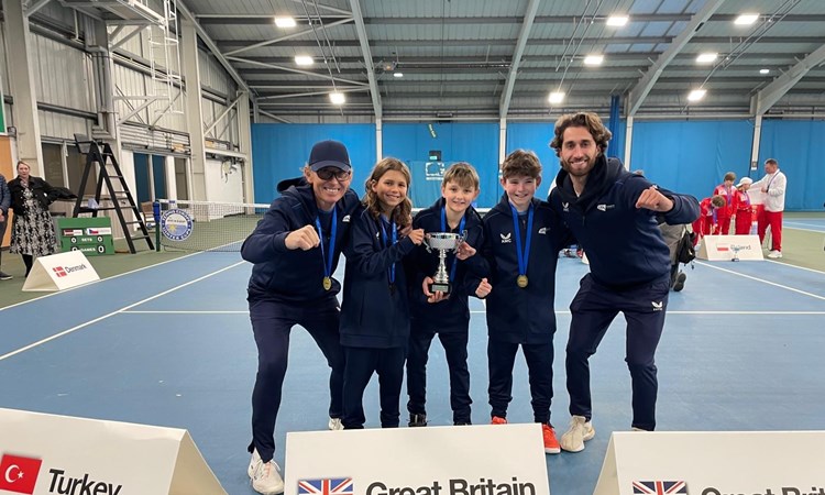 Great Britain’s 12U boys’ team lift prestigious Tennis Europe Winter Cup in Sunderland