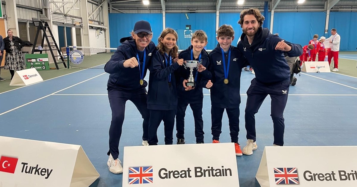 Great Britain’s 12U boys’ team lift prestigious Tennis Europe Winter Cup in Sunderland