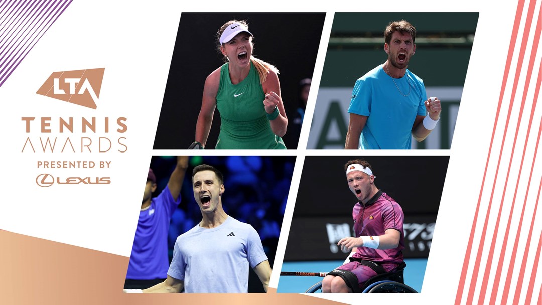 Katie Boulter, Cam Norrie, Joe Salisbury and Alfie Hewett announced as LTA Players of the Year