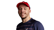 A headshot of British wheelchair tennis player Andy Lapthorne.