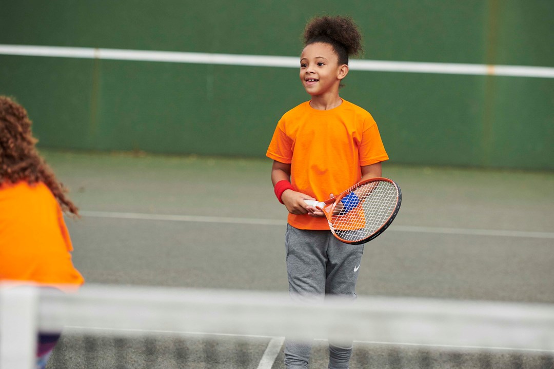 LTA Youth compete player on court