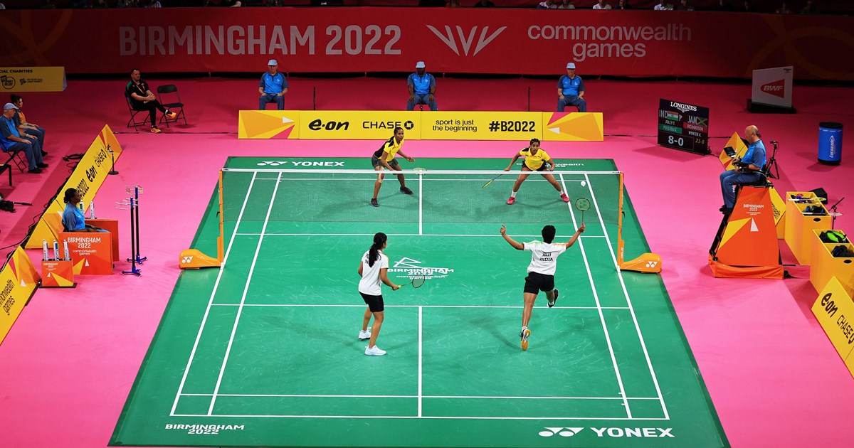 sports badminton court