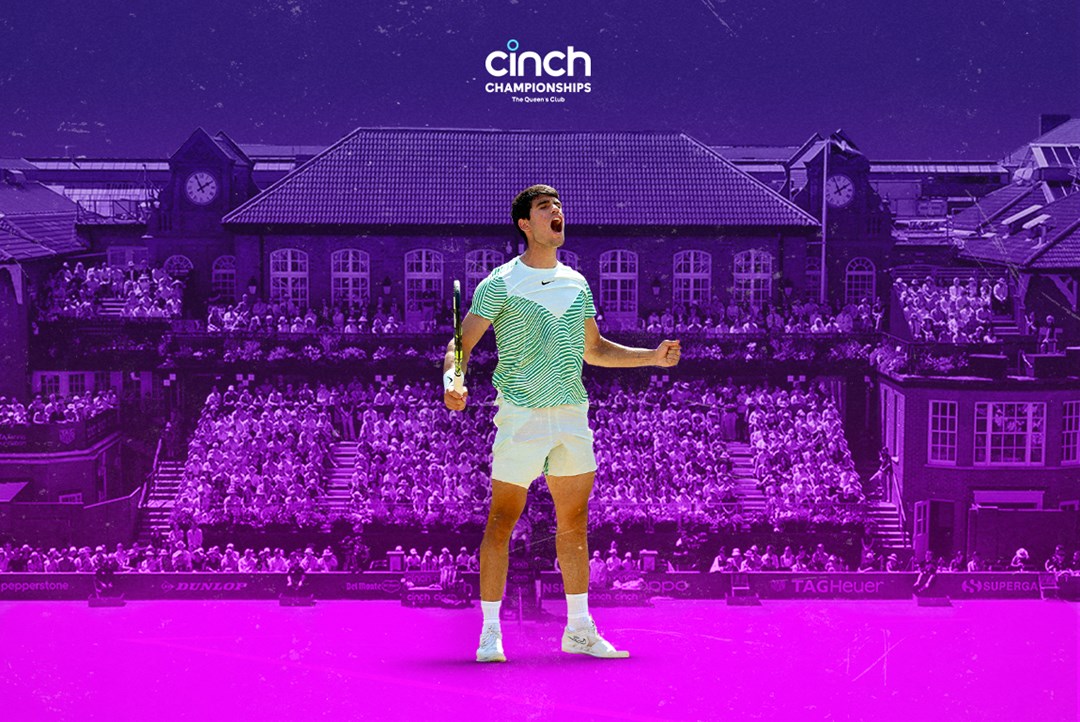 Carlos Alcaraz set to star at the cinch Championships in 2024 LTA