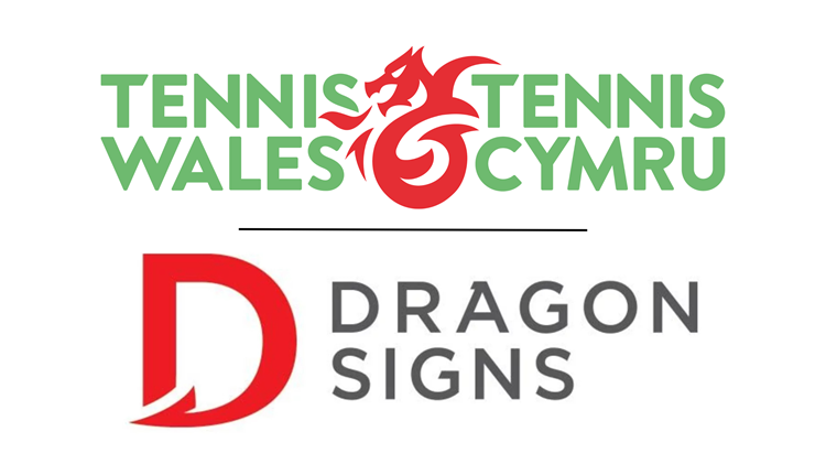 Dragon Signs Continues Partnership with Tennis Wales