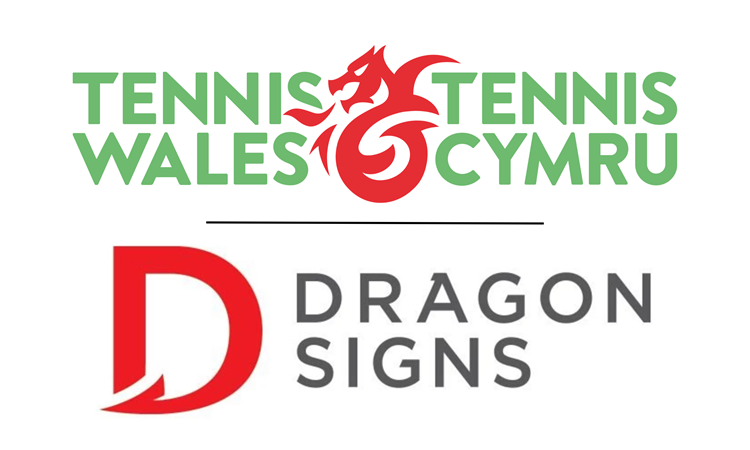 Dragon Signs Continues Partnership with Tennis Wales