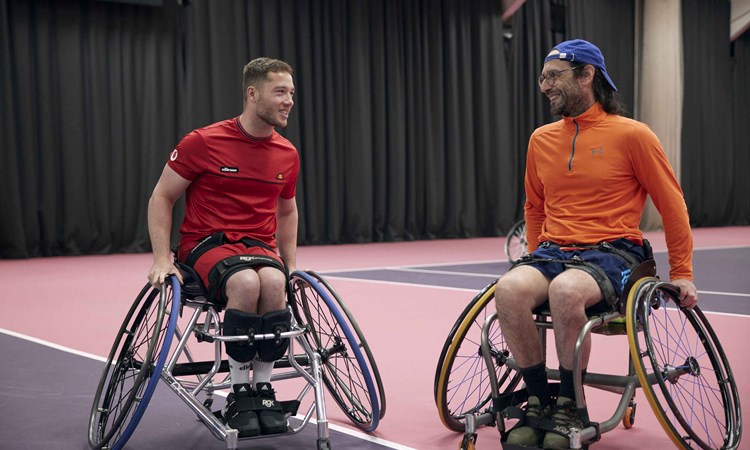 Grand Slam champion Alfie Hewett inspires as Loughborough hosts qualification event for Play Your Way to Wimbledon, powered by Vodafone