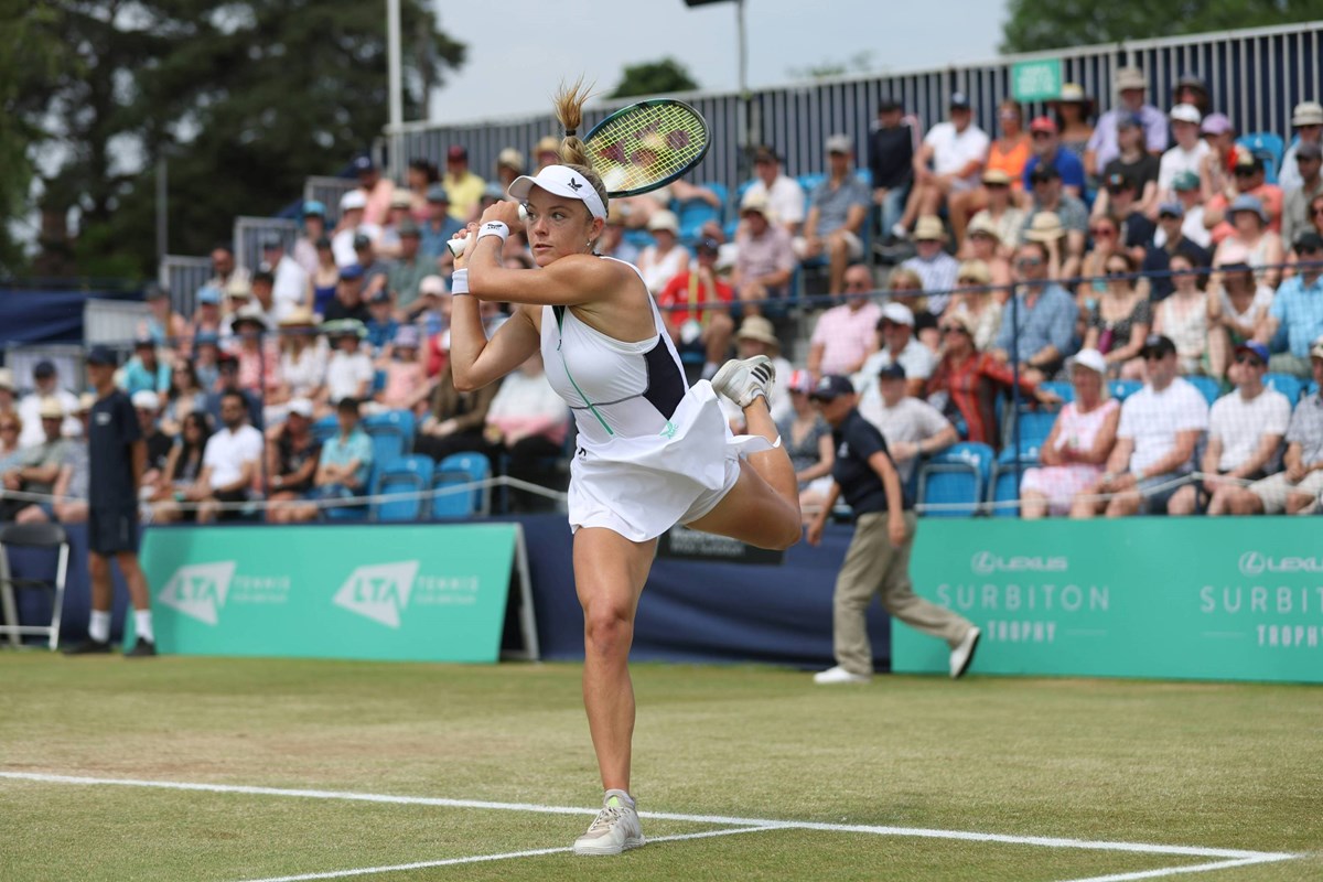 Wimbledon 2023: Hannah Klugman and Isabelle Lacy finish runners-up in the  Girls' doubles final