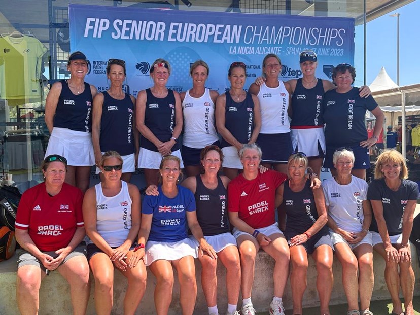 Great Britain’s senior padel teams finish strong at the FIP Senior