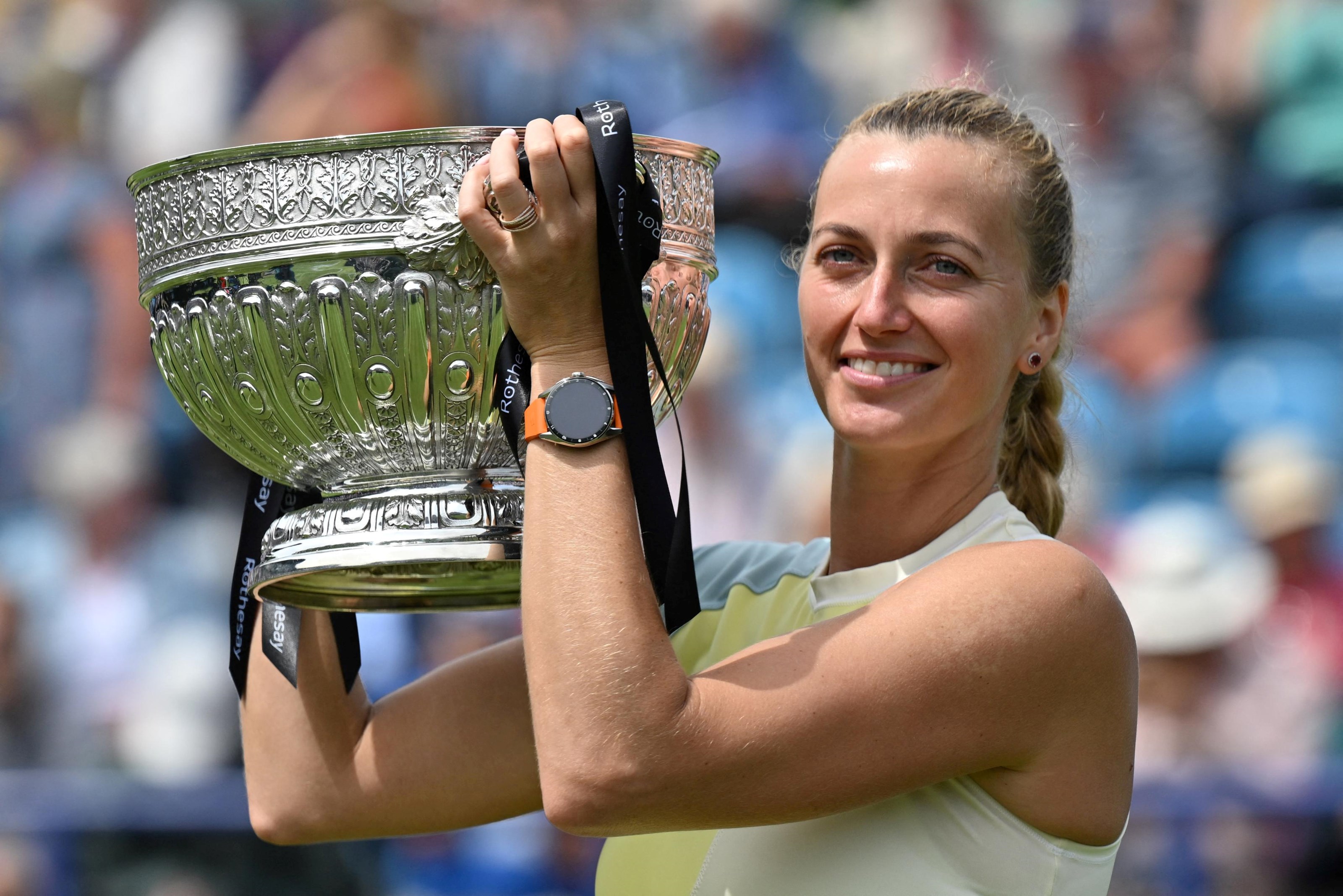 Rothesay International Eastbourne 2022: Petra Kvitova crowned champion ...