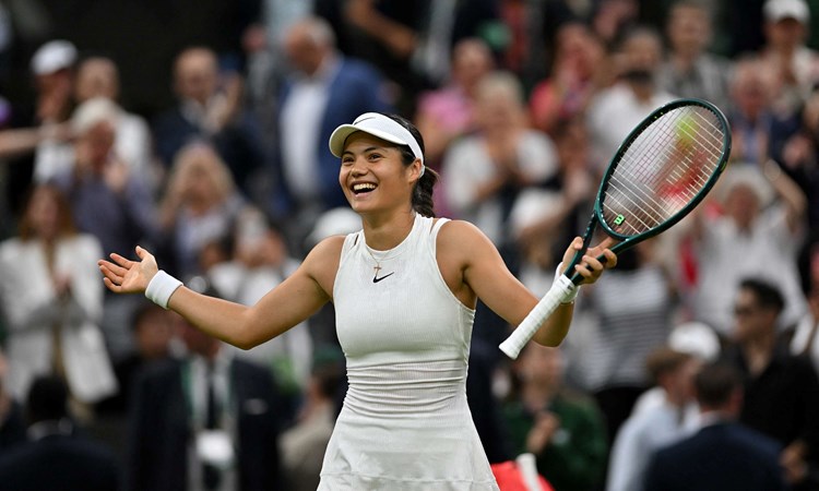 Wimbledon 2024: Emma Raducanu charges into fourth round after defeating ninth seed Maria Sakkari