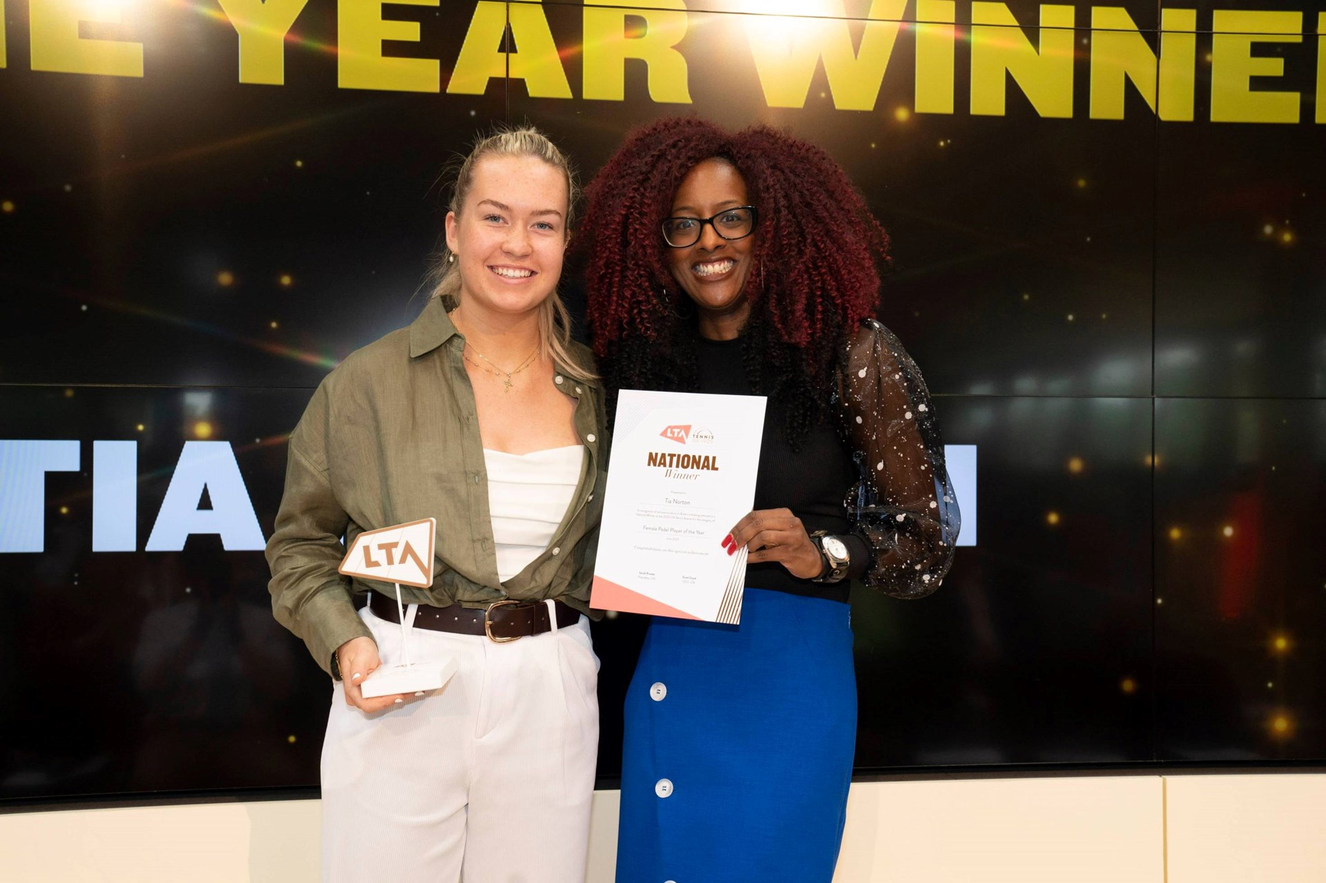 27 national winners announced at the 2023 LTA Tennis Awards LTA