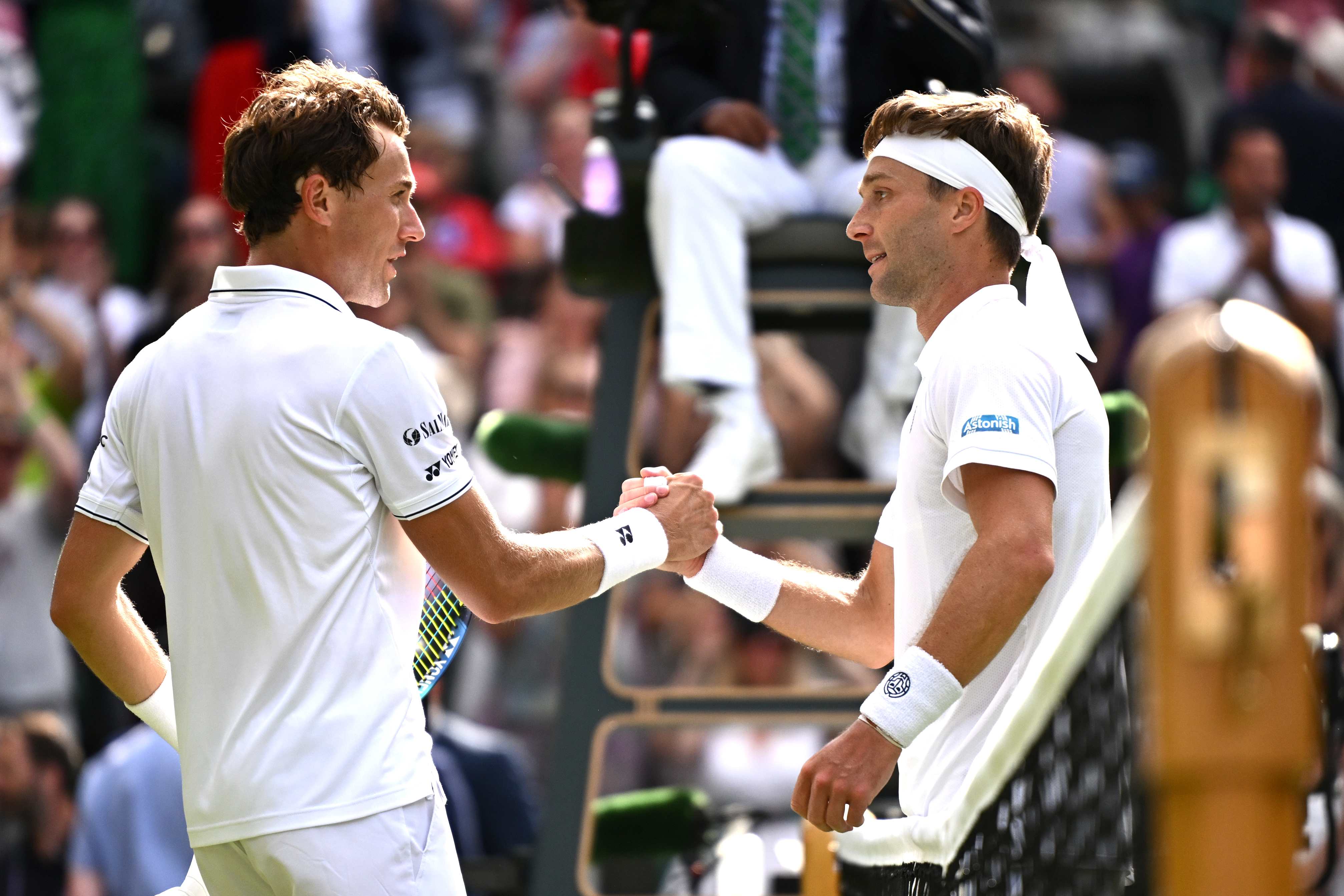 Wimbledon 2023: Liam Broady Upsets Fourth Seed Casper Ruud To Earn ...