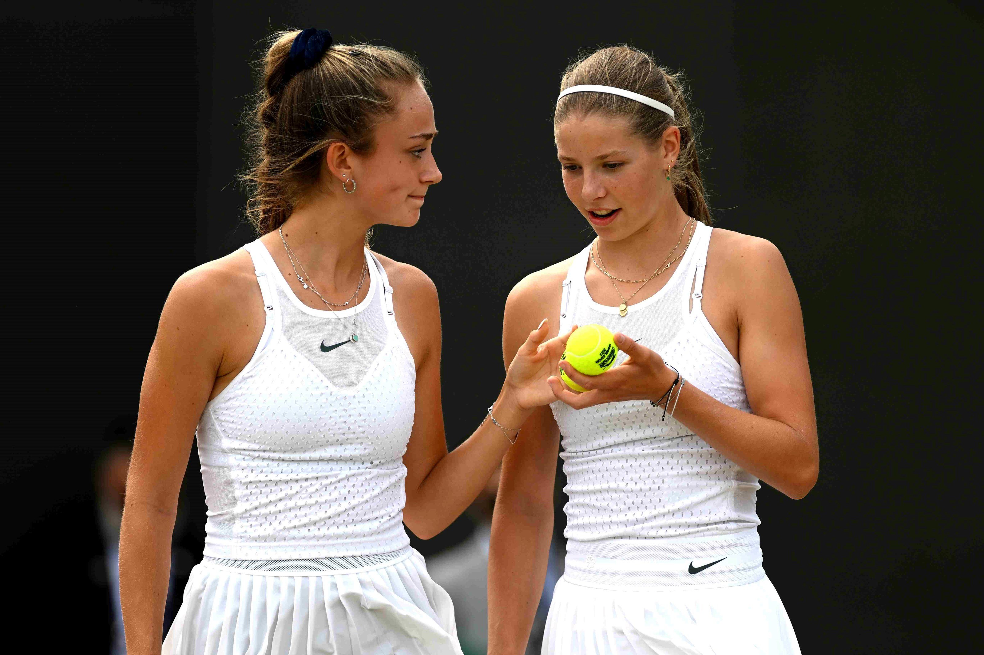 Wimbledon 2023: Hannah Klugman and Isabelle Lacy finish runners-up in