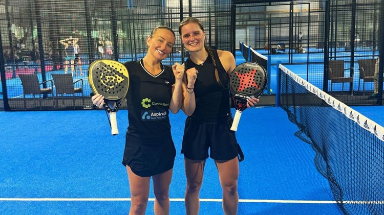 Aimee Gibson becomes joint British No.1 in padel