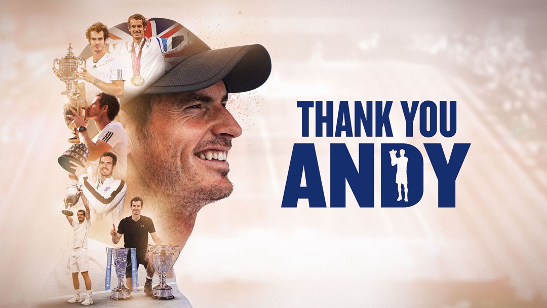 Tribute to Andy Murray following his retirement