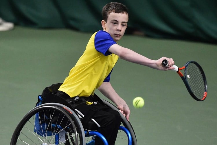 Junior wheelchair tennis players take inspiration from Commonwealth ...