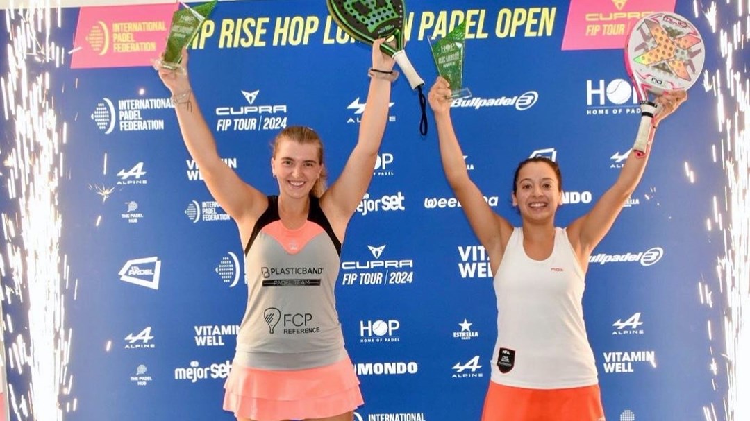 Champions at the 2024 HOP Padel Open