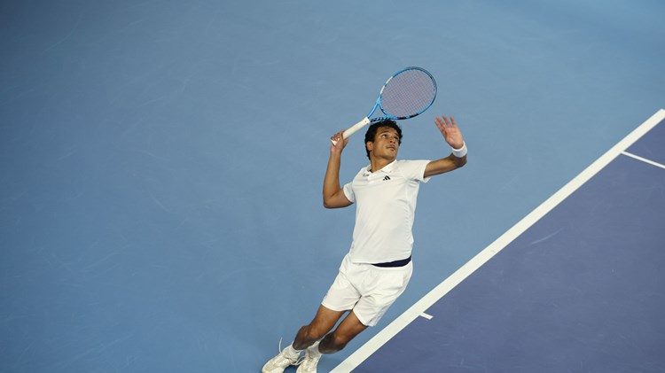 Esah Hayat during the Deaf Tennis National Finals at National Tennis Centre on September 07, 2024 in London, England.