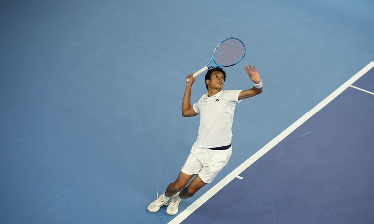 Esah Hayat during the Deaf Tennis National Finals at National Tennis Centre on September 07, 2024 in London, England.