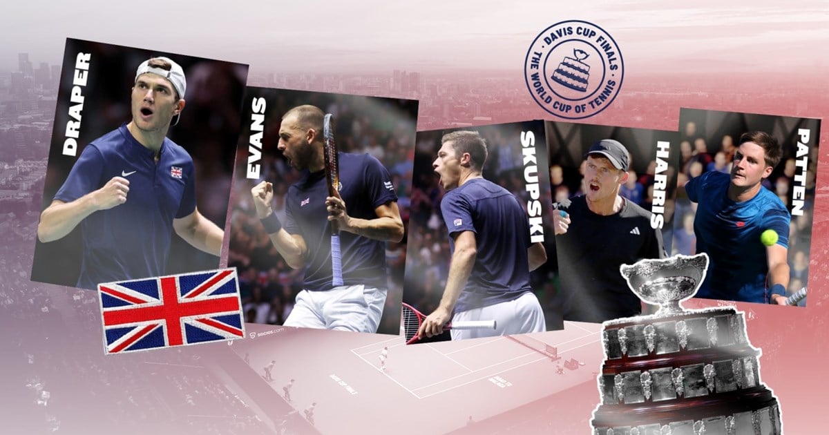 Davis Cup 2024: Five-strong squad announced for Group Stages in Manchester