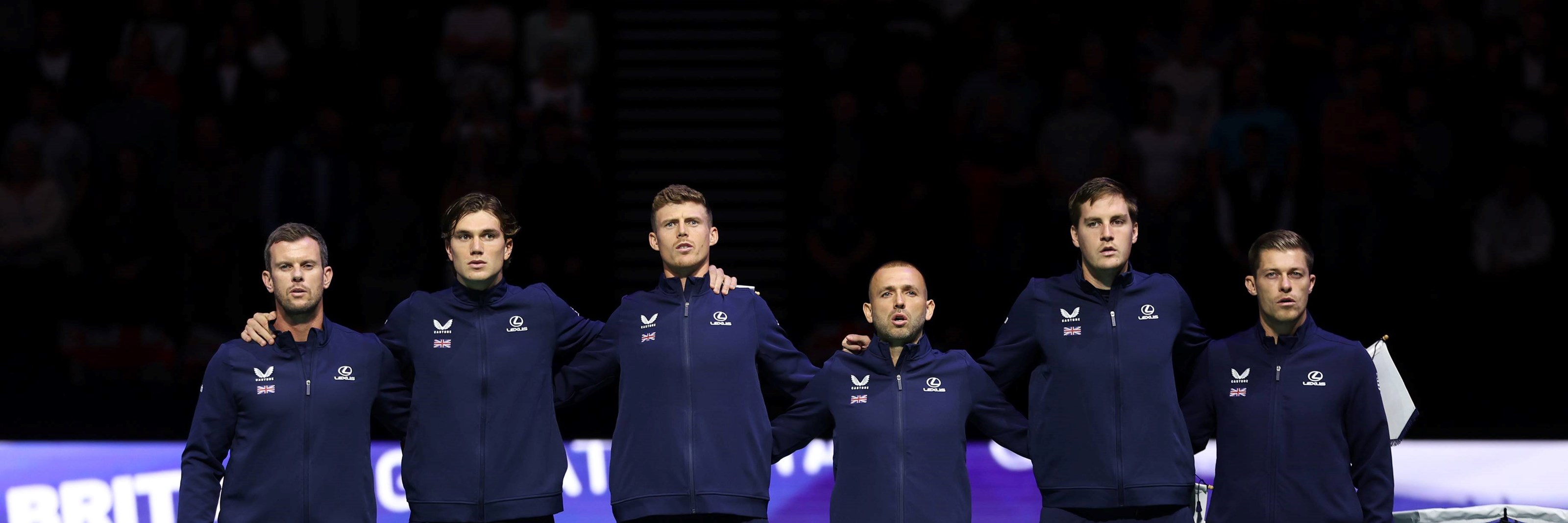 The Lexus GB Davis Cup team ready to face Canada