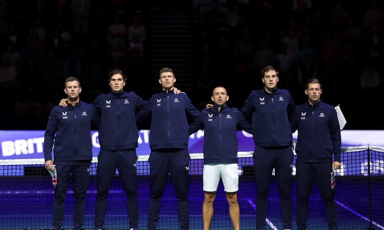 The Lexus GB Davis Cup team ready to face Canada