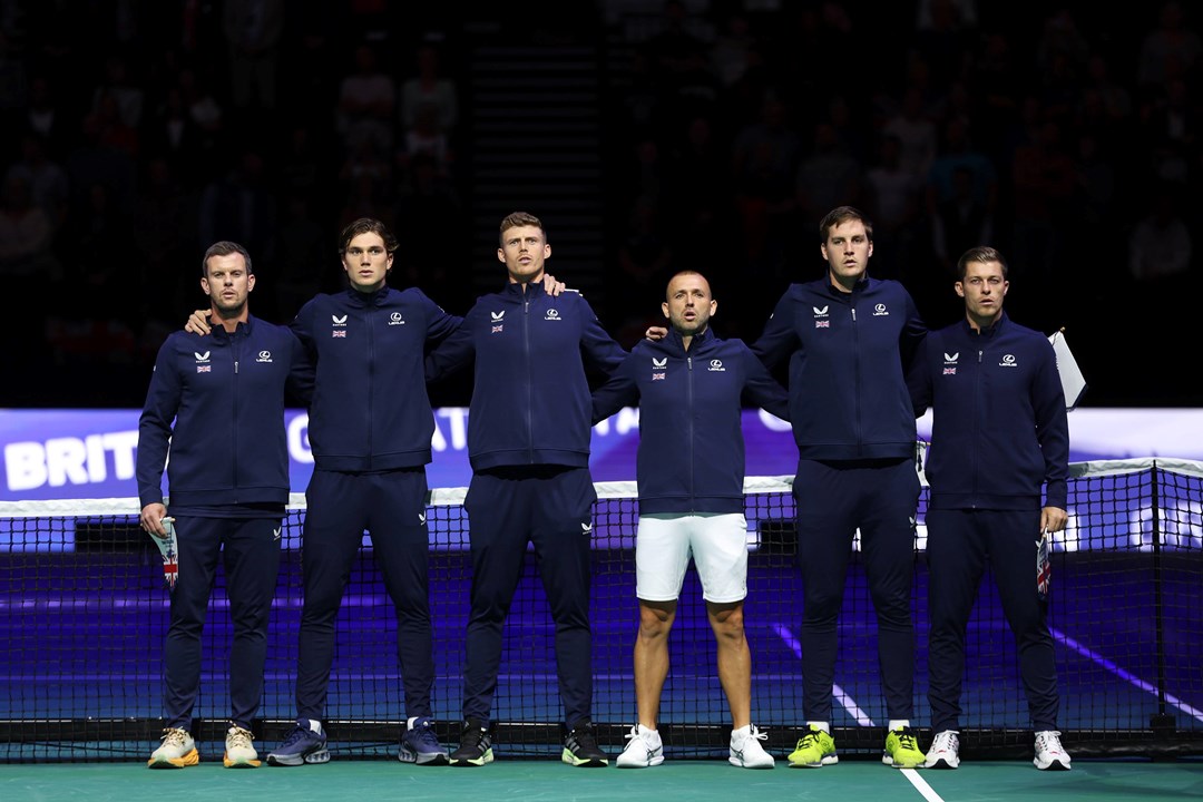 The Lexus GB Davis Cup team ready to face Canada