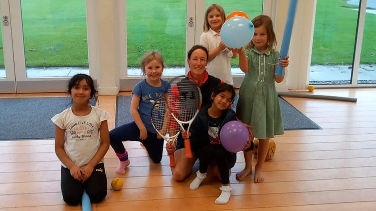 Scottish Women & Girls In Sport Week 2024: The ex-football referee who’s inspiring girls into tennis