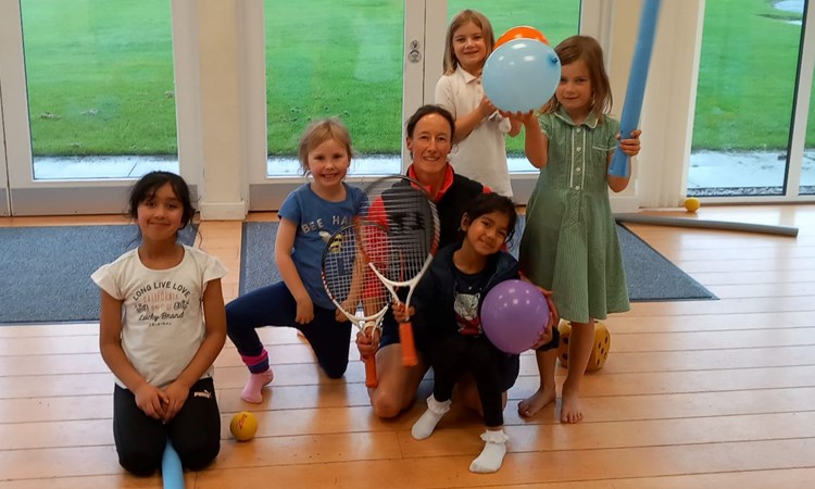 Scottish Women & Girls In Sport Week 2024: The ex-football referee who’s inspiring girls into tennis