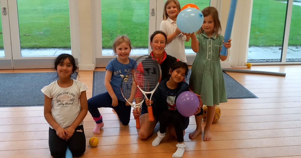 Scottish Women & Girls In Sport Week 2024: The ex-football referee who’s inspiring girls into tennis