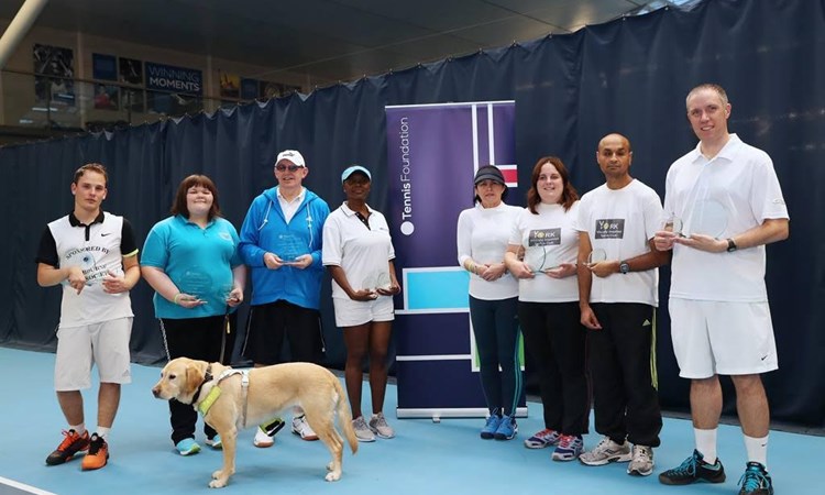 2016 National Visually Impaired Tennis Championships winners