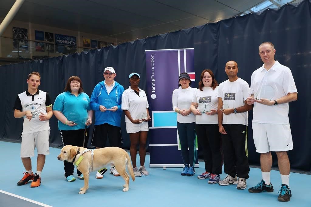 2016 National Visually Impaired Tennis Championships winners