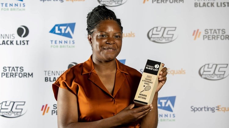 Mekaya Gittens during the Tennis Black List 2023, celebrating black excellence in tennis on and off the court, at National Tennis Centre on June 29, 2023 in London, England. 