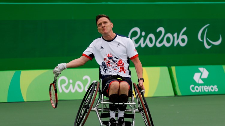 Jamie Burdekin at the Rio 2016 Paralympics