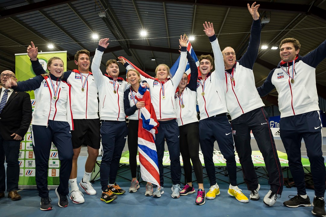 University Tennis in Great Britain  celebrating