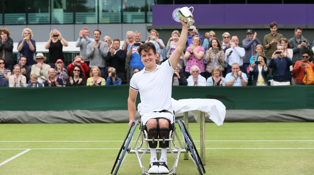 Gordon Reid, Wimbledon wheelchair tennis men's singles champion