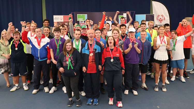 Group picture at the National Disability Championships 2017