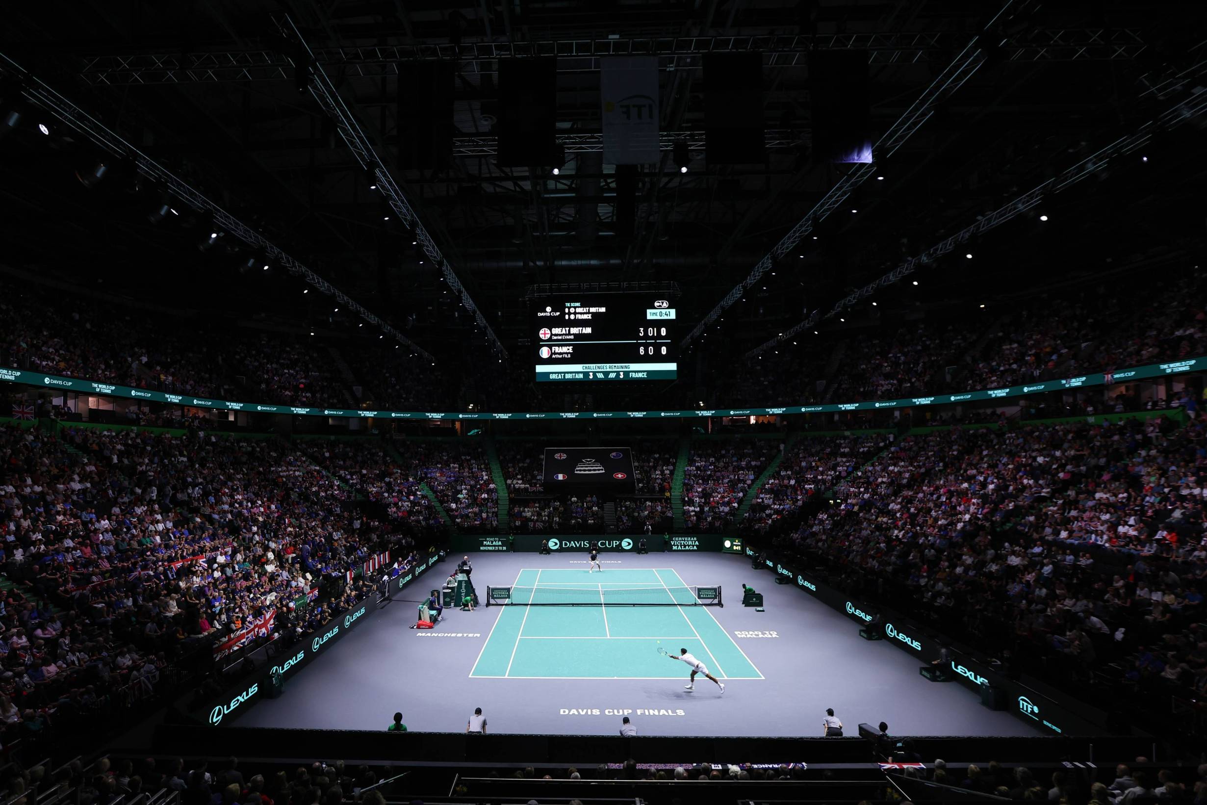 Davis Cup Finals Group Stage At AO Arena In Manchester Named Event Of ...