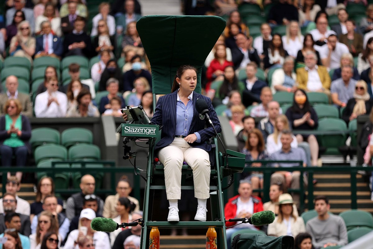 Kelly Thomson achieves Gold Badge Chair Umpire status | LTA