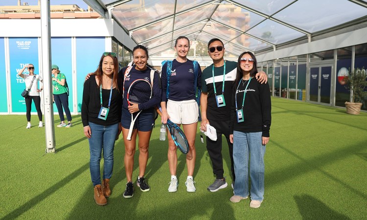 Advantage competition winners treated to ultimate Billie Jean King Cup experience with Lexus