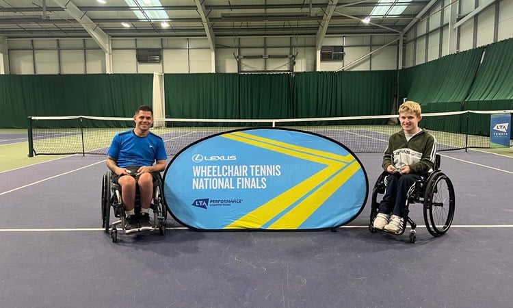 Lily Folland, Asif Abbasi & Gary Cox amongst the champions at the Lexus Wheelchair Tennis National Finals