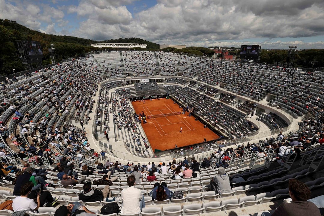 Tennis stadium in Italy