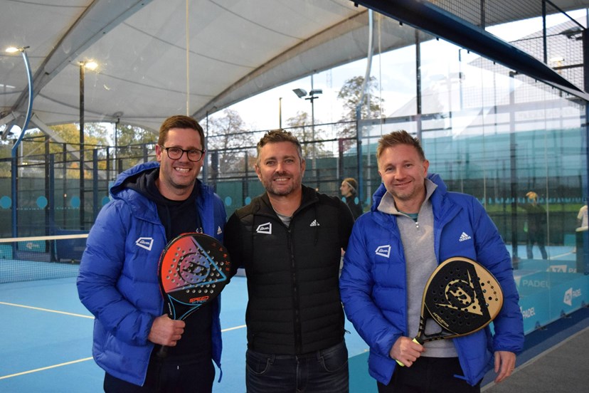 Meet the former world No.10 padel pro coaching Britain’s top men’s ...