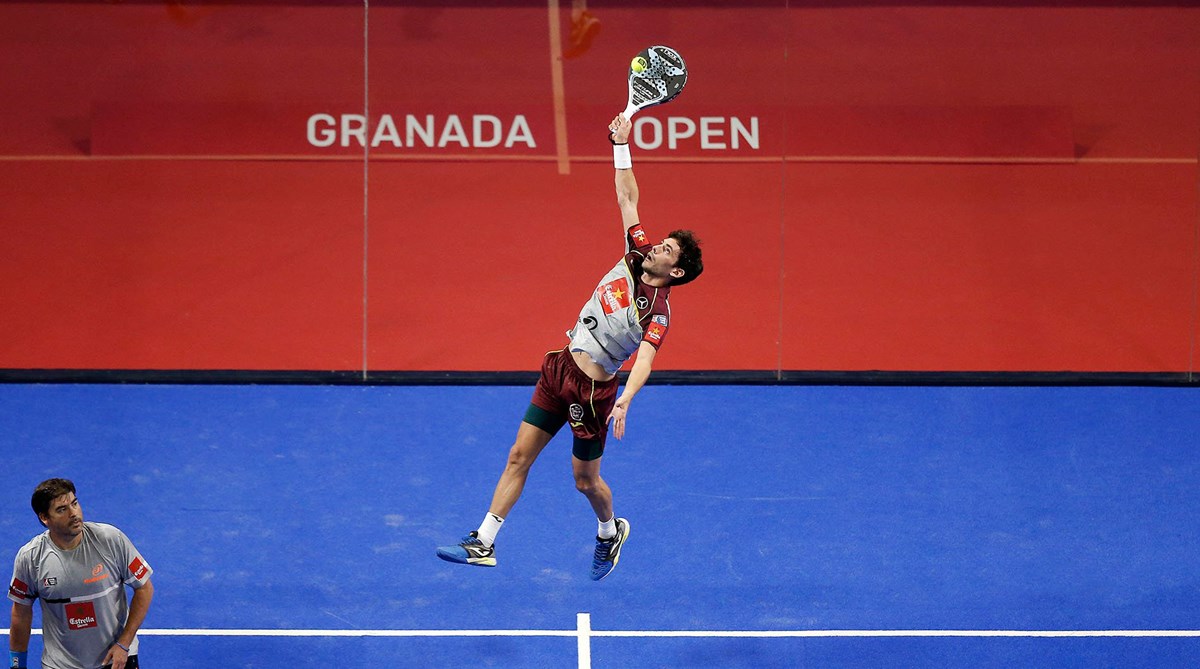 Players competing in the World Padel Tour