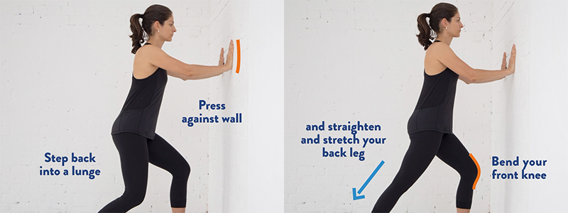 Standing outlet stretch workout